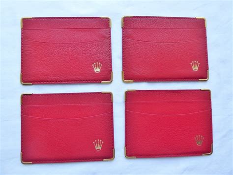 vendo portagaranzie rolex|ROLEX 3 WALLETS/PORTAGARANZIE VINTAGE V.G.C .